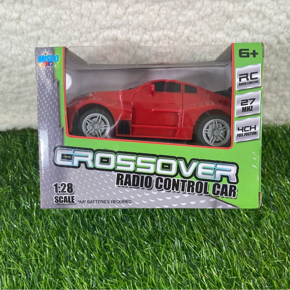 Misco Toys Red Crossover Radio Control Car 1:28 Scale